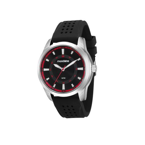 Relógio Masculino Silicone Preto