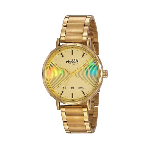 Relógio Feminino KondZilla Detalhe Furta Cor Dourado