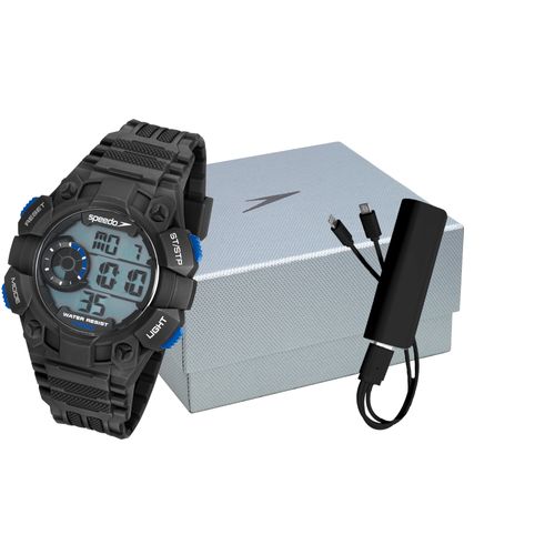 Relógio Masculino Speedo Digital PU 80643G0EVNP4K1