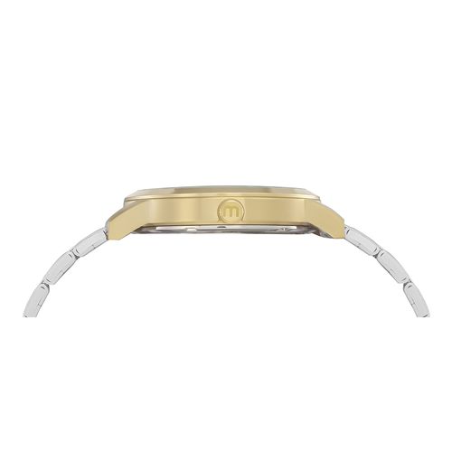 Relógio Feminino Casual Aço Prata e Dourado