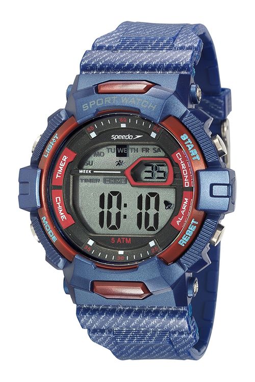 Relogio Speedo Digital Azul  81191G0EVNP4