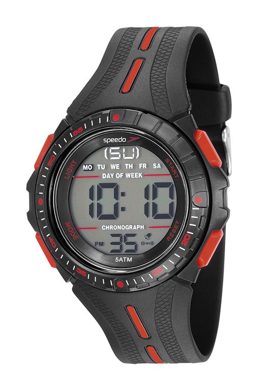 Relogio Speedo Digital Preto 81162G0EVNP2