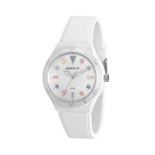 Relogio Speedo Analogico Branco 15026L0EKNV2