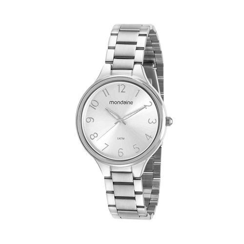 Relógio Feminino Casual Prata