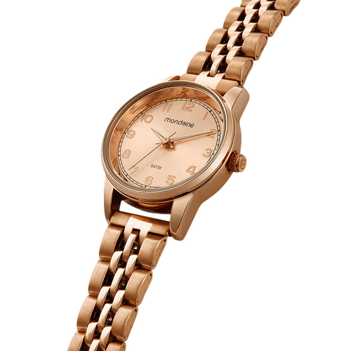 Relógio Feminino Casual Rose Gold