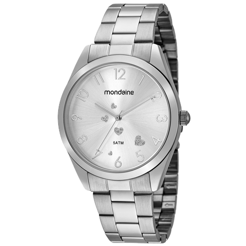 Relógio Feminino Moda Prata