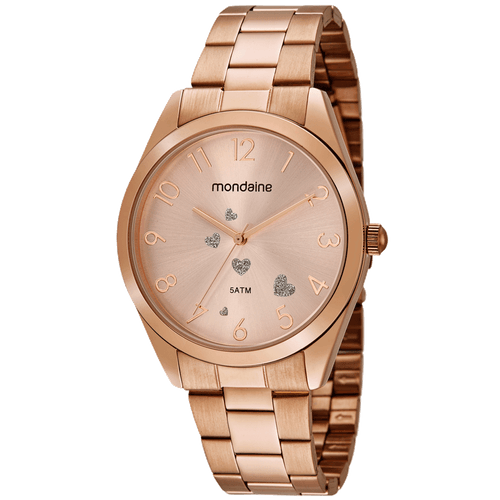 Relógio Feminino Moda Rose Gold