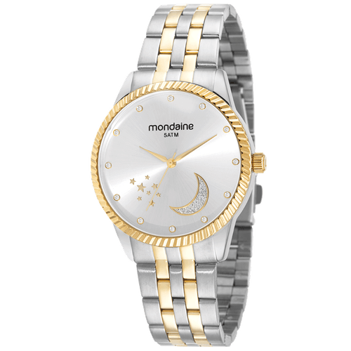 Relógio Feminino Moda Bicolor