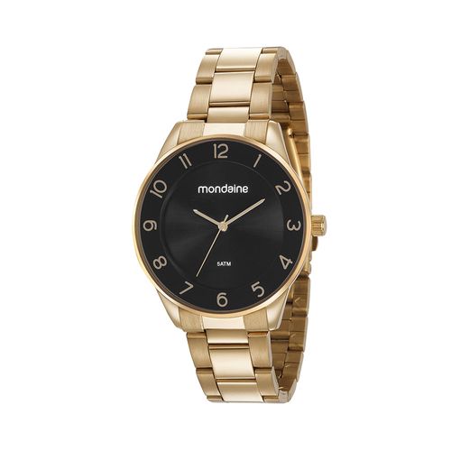 Relógio Feminino Minimalista Dourado