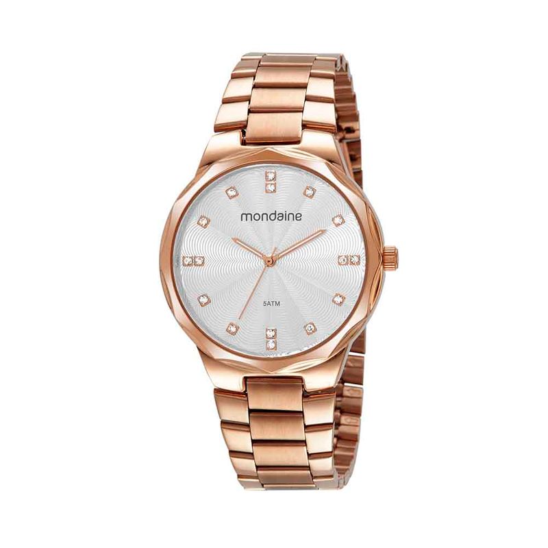 Relógio Feminino Social Rose Gold