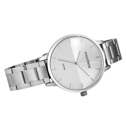 Relógio Feminino Casual Prata