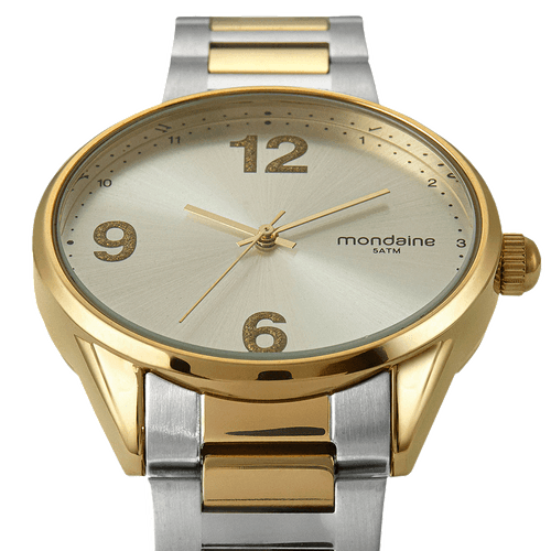 Relógio Feminino Bicolor