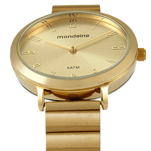 Relógio Feminino Moda Dourado