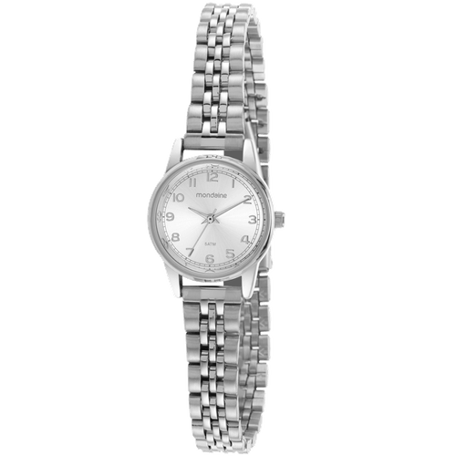 Relógio Feminino Casual Prata