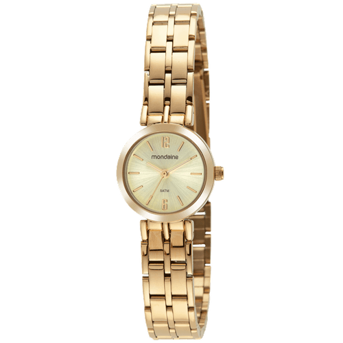 Relógio Feminino Social Dourado