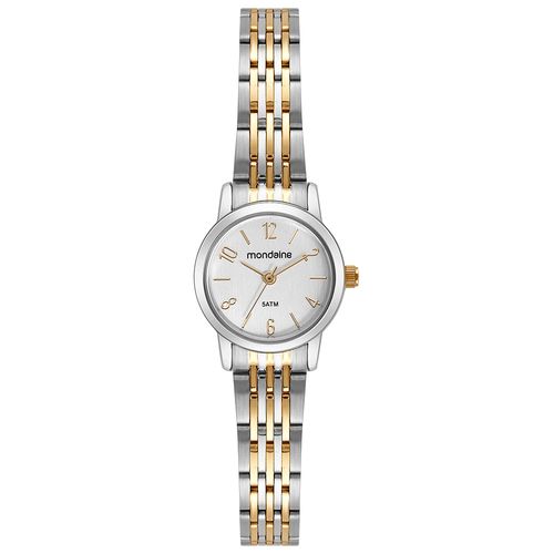 Relógio Feminino Prata e Dourado