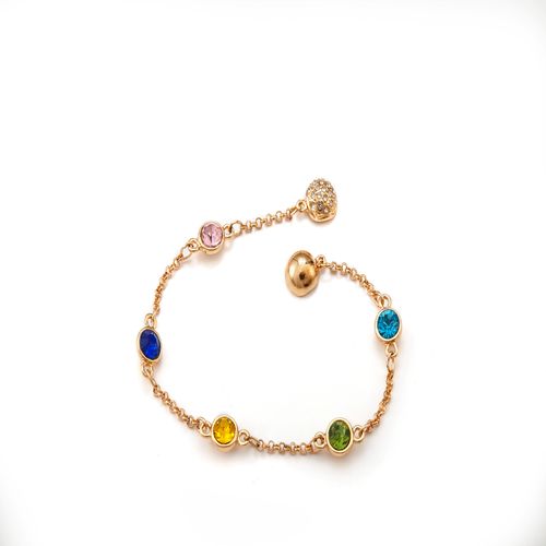 Kit Especial Relógio Feminino Coração Analógico Dourado