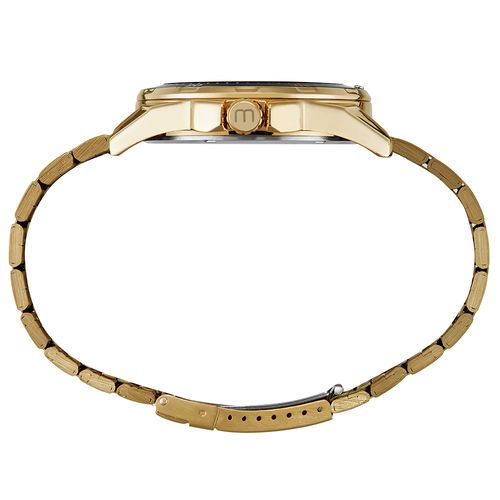 Relógio Masculino Multifunção Casual Dourado