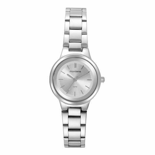 Relógio Feminino Clássico Prata