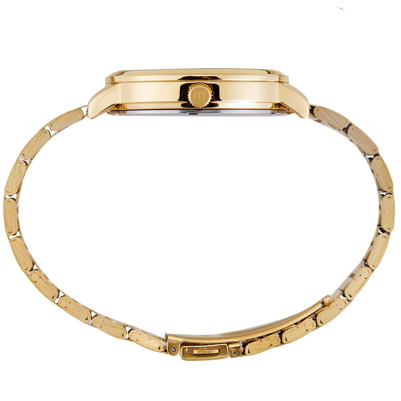 Relógio Feminino Dourado Cravejado Com Pedras Coloridas Mondaine  99095LPMVDE1 - Relógio Feminino Dourado Cravejado Com Pedras Coloridas  Mondaine 99095LPMVDE1 - MONDAINE