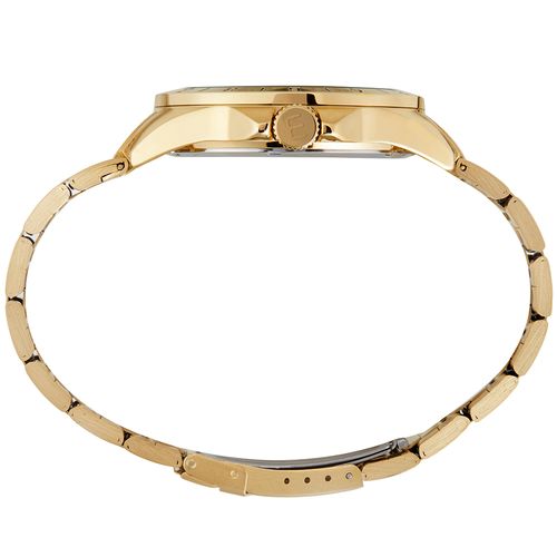 Relógio Masculino Troca Pulseira Dourado