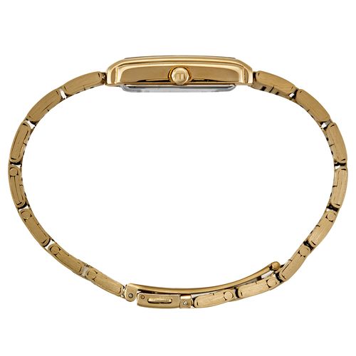 Relógio Feminino Quadrado Vintage Dourado