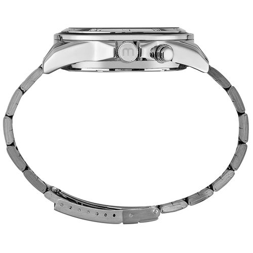 Relógio Masculino Anadigi Esportivo Prata