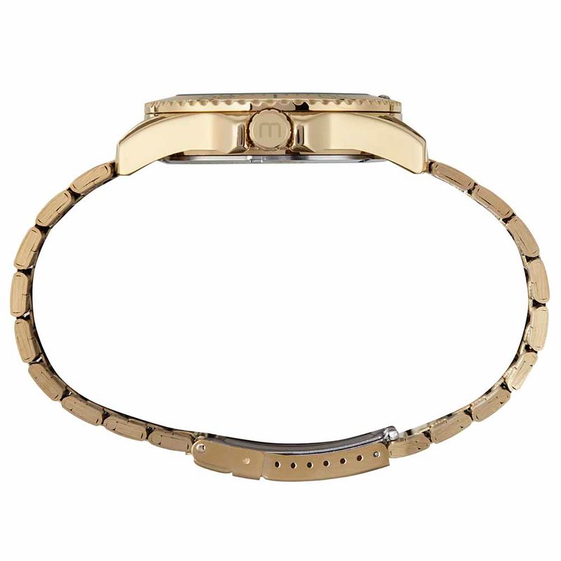 Relógio Masculino Multifunção Esportivo Dourado