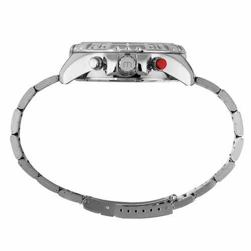 Relógio Masculino Anadigi Esportivo Prata