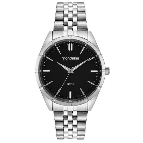 Relógio Masculino Social Prata