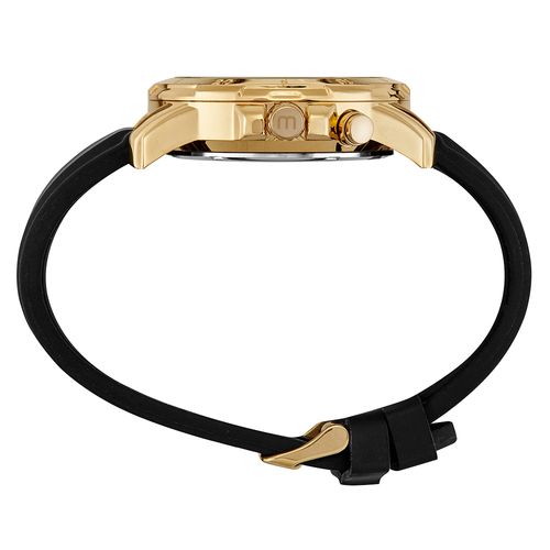 Relógio Masculino Anadigi Esportivo Dourado