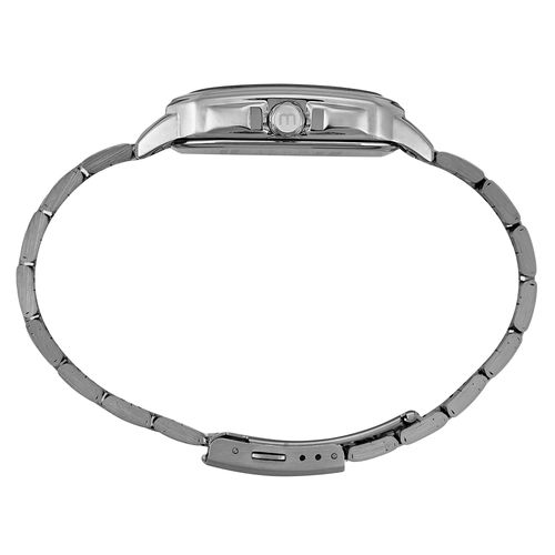 Relógio Masculino Quadrado Minimalista Prata