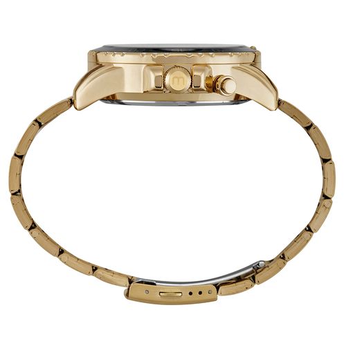 Relógio Masculino Anadigi Casual Dourado