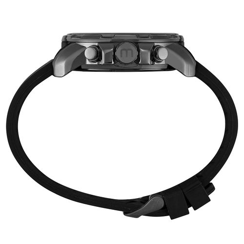 Relógio Masculino Anadigi Silicone Preto