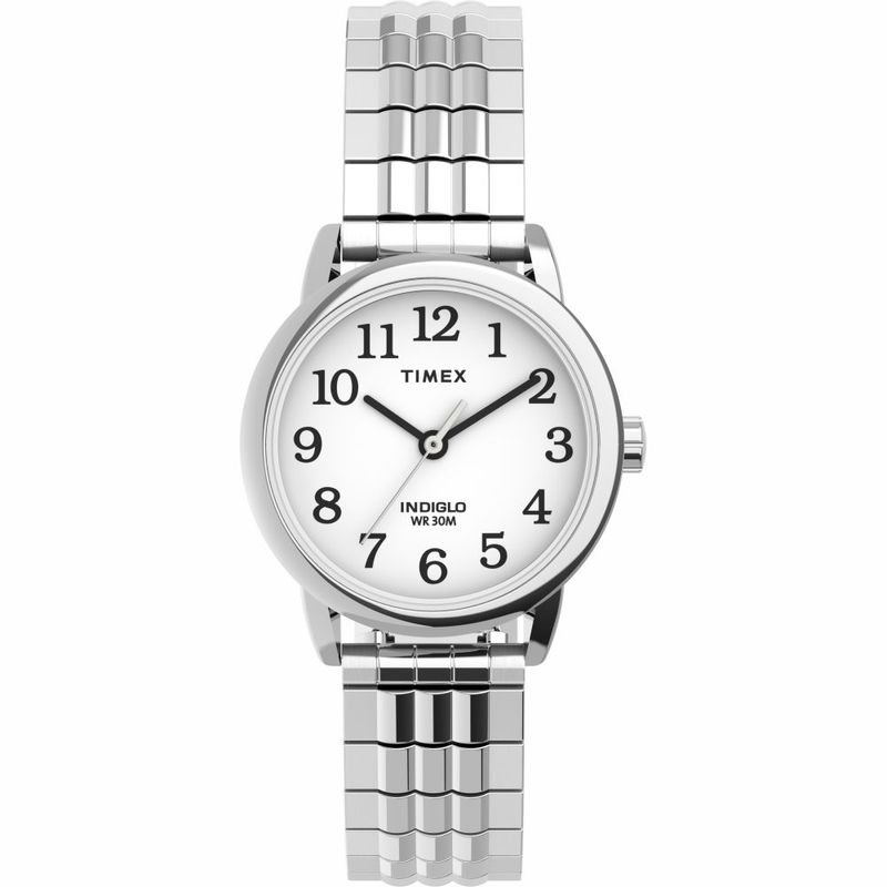 Relógio Masculino Easy Reader Expansiva Prata | Timex