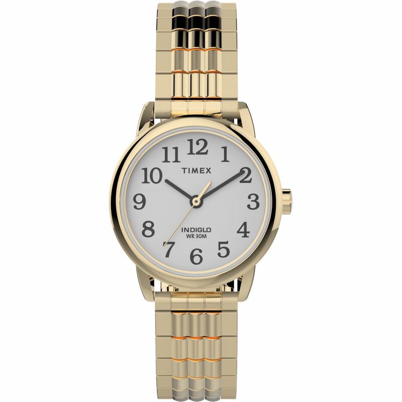 Relógio Masculino Easy Reader Expansiva Dourado | Timex
