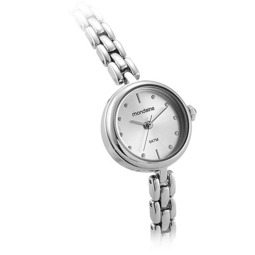 Relógio Feminino Clássico Prata