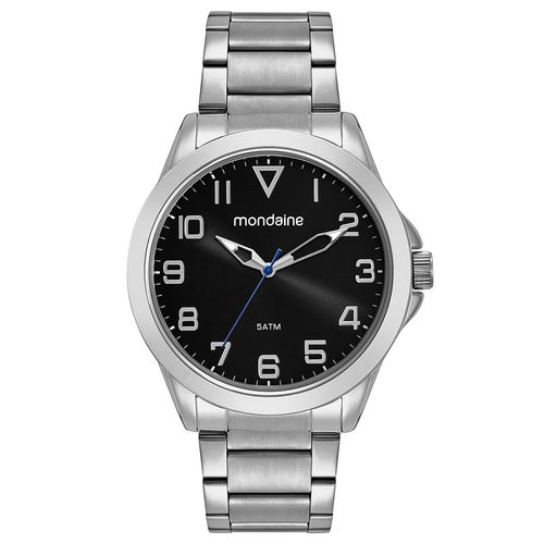 Relógio Masculino Social Prata