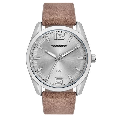 Relógio Masculino Social Prata