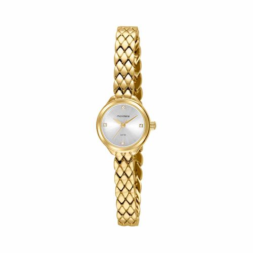 Relógio Feminino Social Dourado