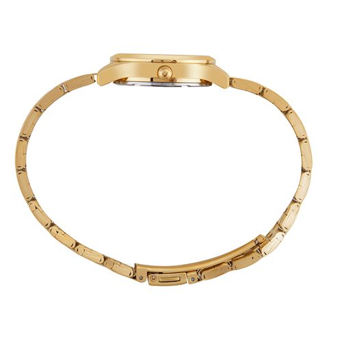 Relógio Feminino Cristais Dourado