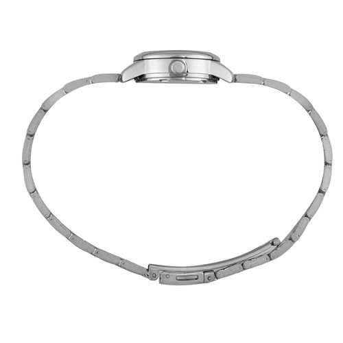 Relógio Feminino Cristais Madrepérola Bicolor