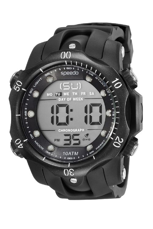 Relógio Speedo Digital Masculino Preto 11005G0EVNP7