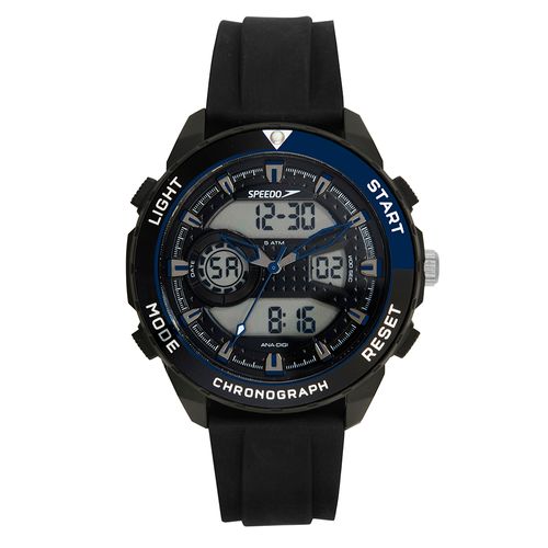 Relógio Speedo Anadigi Masculino Preto 15066G0EVNV1