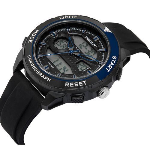 Relógio Speedo Anadigi Masculino Preto 15066G0EVNV1
