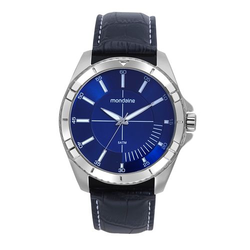 Relógio Masculino Clássico Prata