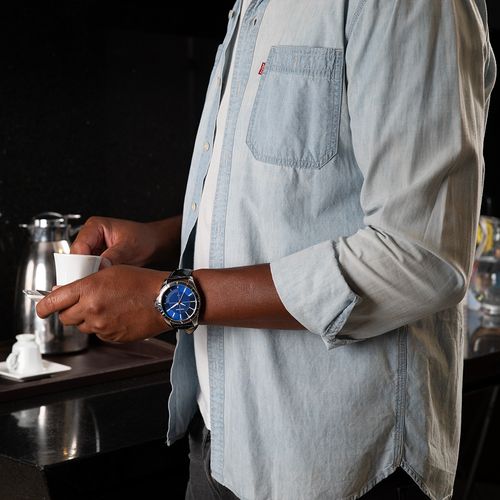 Relógio Masculino Clássico Prata