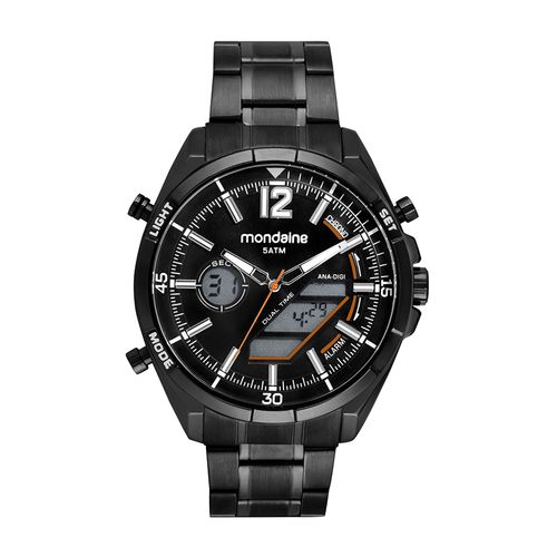 Relógio Masculino Anadigi Preto