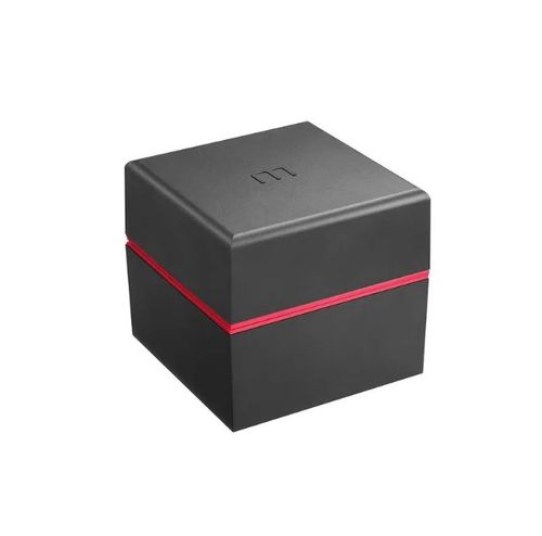 Relógio Masculino com Marcadores de Minutos Preto