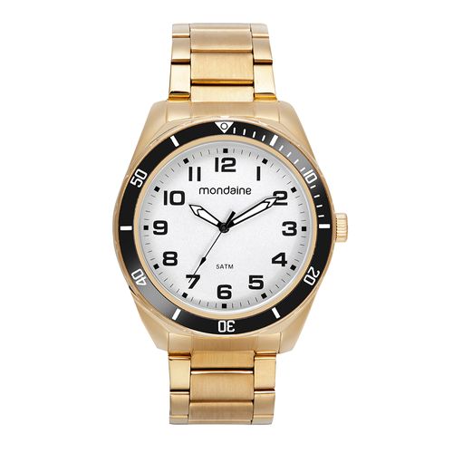 Relógio Masculino Casual Dourado